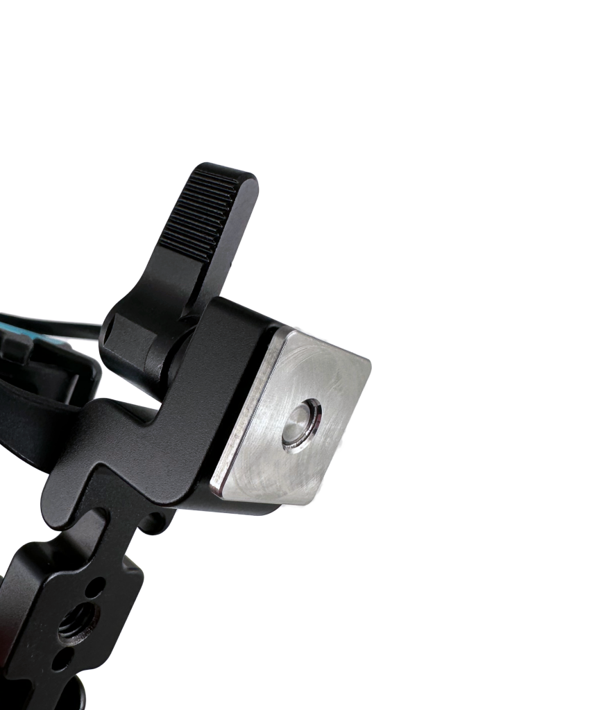 Camera shock mount aluminium bracket and suspension system components