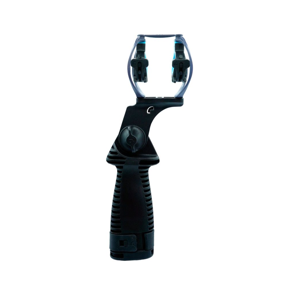 RAD-3 ENG shock mount with pistol grip for handheld recording