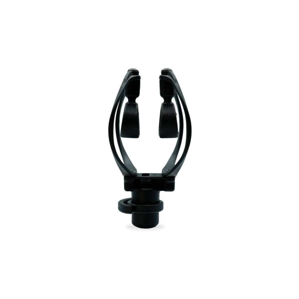 RAD-2 field edition shock mount with suspension hoops and mic clips