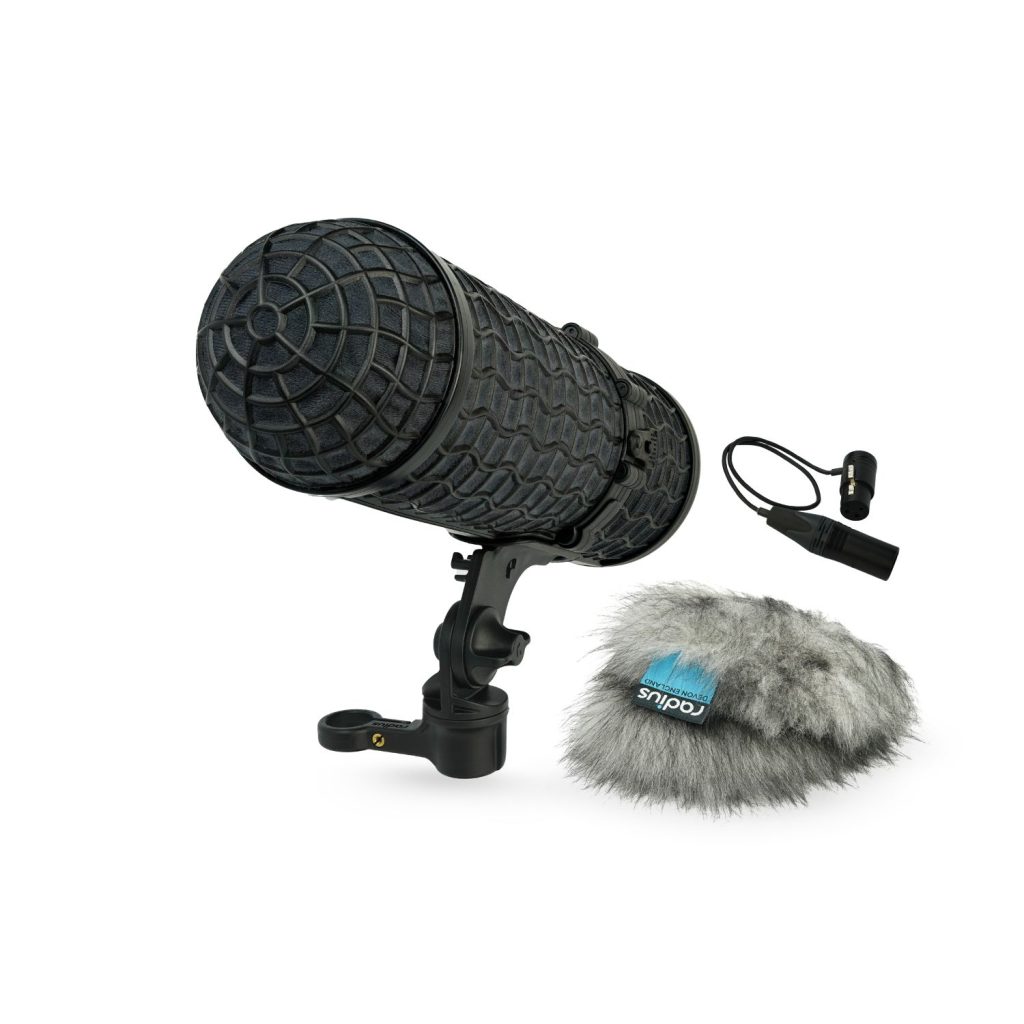 Mini-ALTO 250 windshield kit with RAD-2 shock mount and pistol grip handle