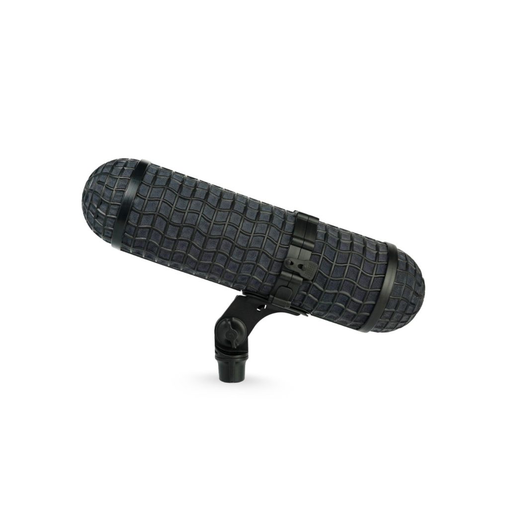 Magnetic windshield pod components separated showing two-part construction and grey fur cover