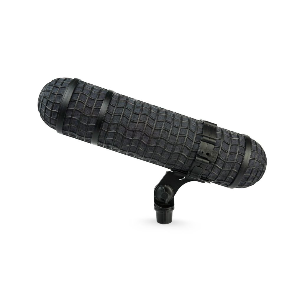RAD-2 shock mount with suspension hoops and cable management straps