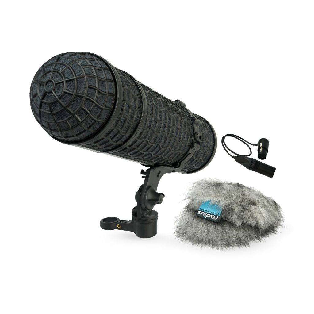 Mini-ALTO 300 windshield kit with RAD-2 shock mount and pistol grip handle