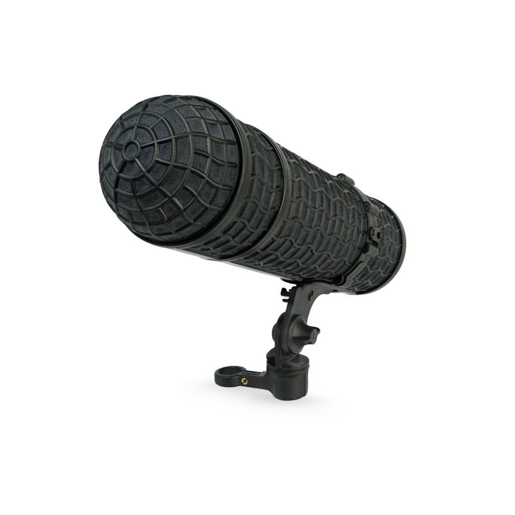 RAD-2 shock mount with suspension hoops and microphone cradle assembly