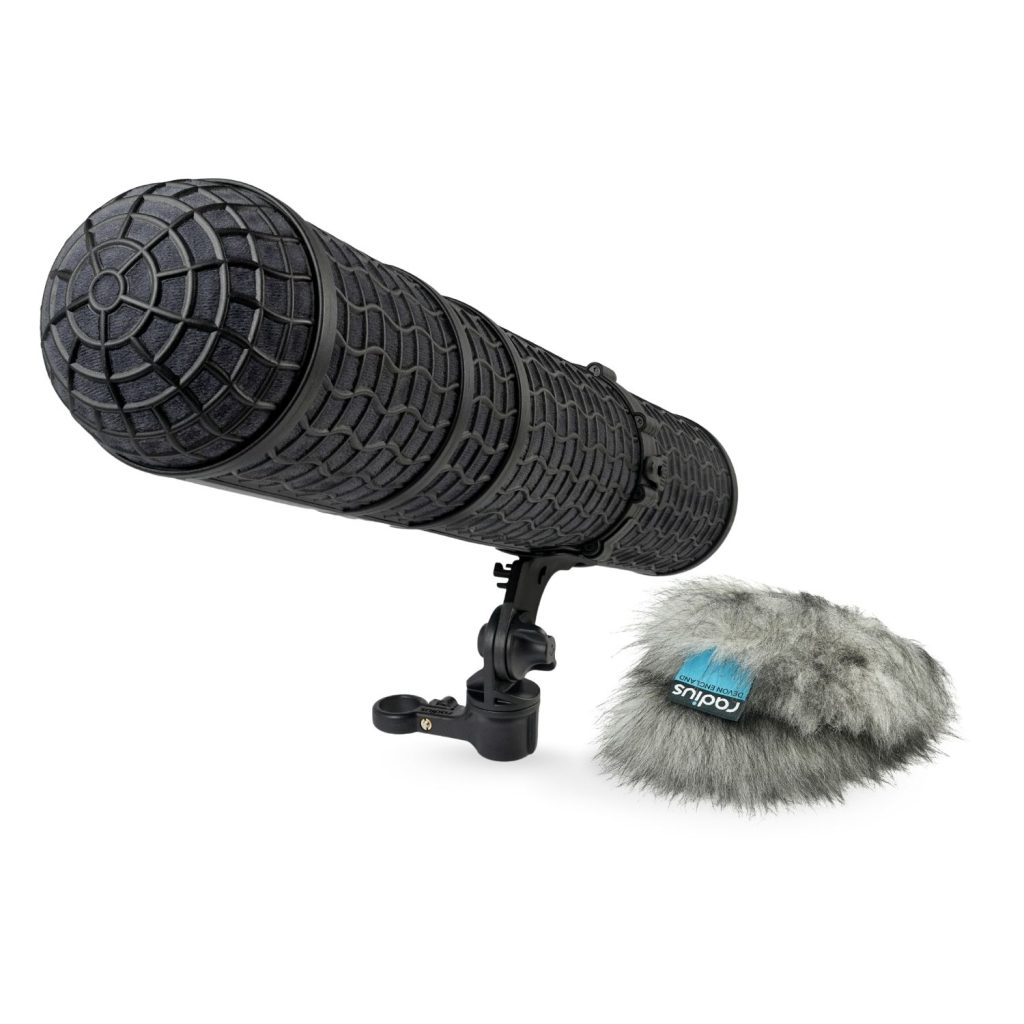 Mini-ALTO 480 windshield kit with RAD-2 shock mount and pistol grip handle on white background