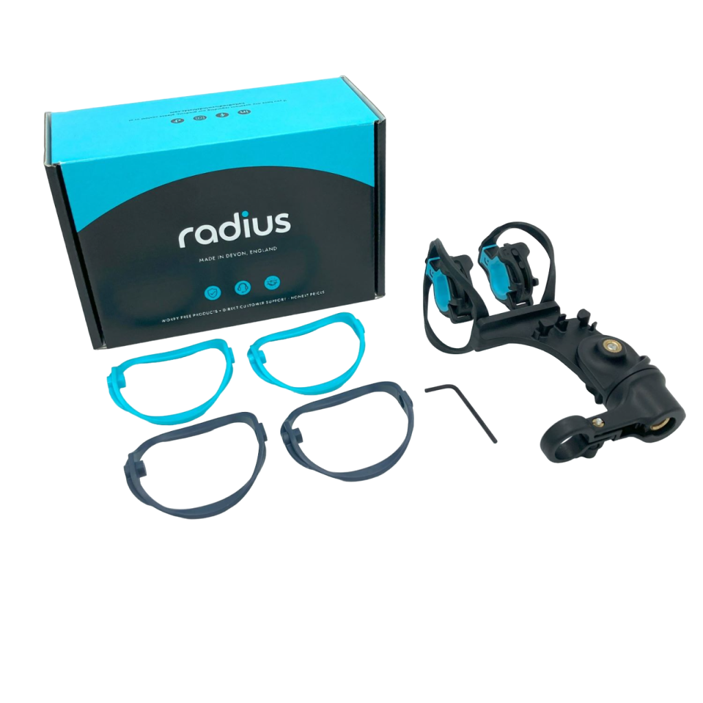 Complete RAD-2 shock mount package contents and included accessories